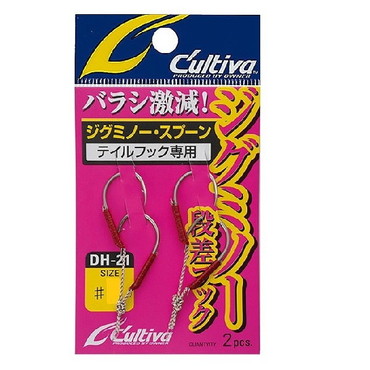 オーナー カルティバ DH-21 ジグミノー段差フック 1/0 11752