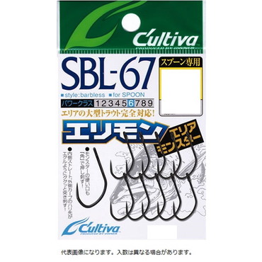 オーナー カルティバ SBL-67 エリアモンスター 6　（10本入り）
