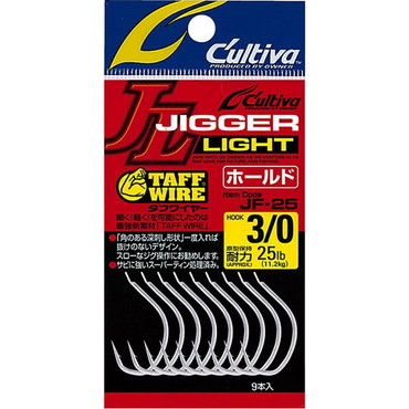 オーナー カルティバ JF-25 ジガーライト ホールド 3/0号