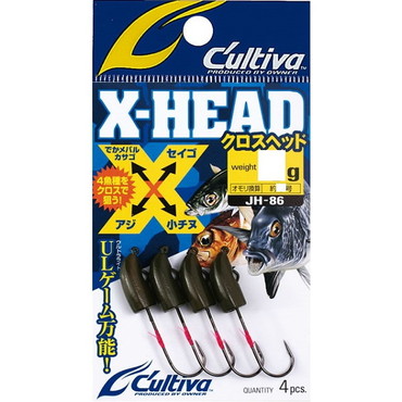 オーナー カルティバ クロスヘッド JH-86 1g　#7