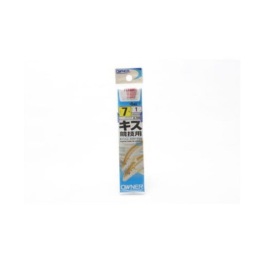 オーナー OHキス競技用(糸付) 赤 7号-1 20145