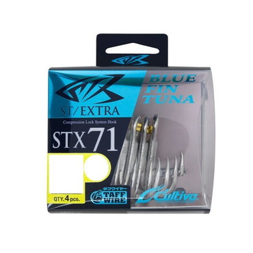 オーナー・カルティバ トリプルフック STX-71 スティンガートリプルエクストラ ブルーフィン ツナ 3/0