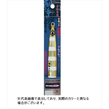 カルティバ 撃投ジグエアロ 40g 38 プライムゴールドゼブラ