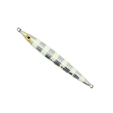 オーナー・カルティバ メタルジグ GJL-100 撃投ジグレベル100 58 カンパチゼブラ