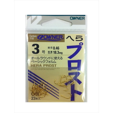 オーナー バラ 10708 金 ヘラプロスト 3