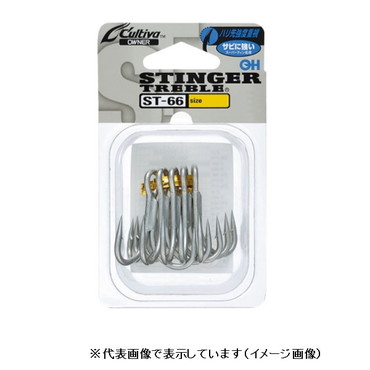 オーナー・カルティバ　ST-66 スティンガートリプルフック #3.5/0