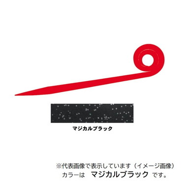 ダイワ タイラバ 鯛ラバ 紅牙スペアパーツシリコンネクタイ ストレートカーリー マジカルブラック