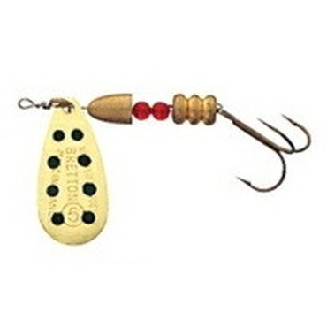 ダイワ　ブレットン　スピナー　Ｎｏ．１（３ｇ）　２個入　黒／Ｇ