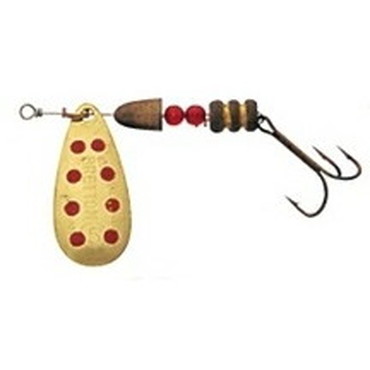 ダイワ　ブレットン　スピナー　Ｎｏ．２（５ｇ）　２個入　赤／Ｇ