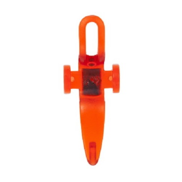 ダイワ　ルアーフックホルダー　クリアレッド