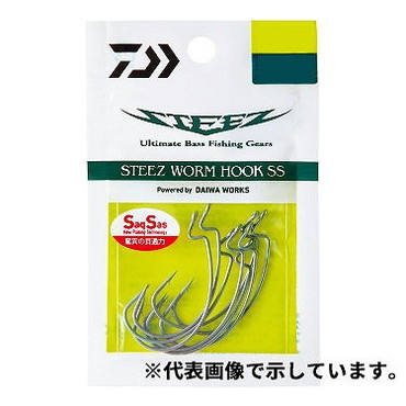 ダイワ ワームフック スティーズ ワームフック SS ワイドオフセット WOS #5/0