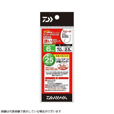 ダイワ ＤＭＡＸ カワハギ糸付 ２５本入 ＳＳ誘い Ｓ（スピード）７．０