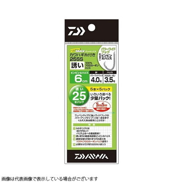 ダイワ ＤＭＡＸ カワハギ糸付 ２５本入 ＳＳ誘い ＰＷ（パワーワイド）４．０
