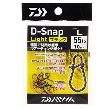 ダイワ　Ｄ－スナップ　ライト　ブラック　Ｌ