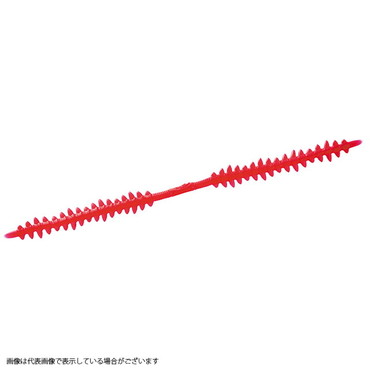 ダイワ 紅牙 （コウガ） 中井蟲 ４．３インチ 岩イソメレッド