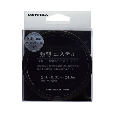 ユニチカ ライン 強靭エステル 240m 1.8LB(0.3号)