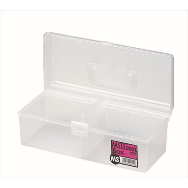 明邦化学 MEIHO ケース ミリオンボックス(MS) クリア-