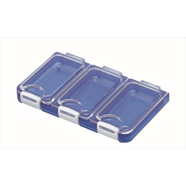 明邦化学 MEIHO ケース WP-3(ヘッダー付) クリアブルー