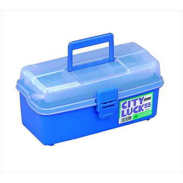 明邦化学 MEIHO ケース ニューシティラック 55 クリアブルー