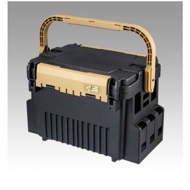 明邦化学 ルアーケース VS-7090A(ブラック×オーカー)