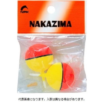 ナカジマ　Ｎｏ２４５　蛍光玉ウキ　３号　（4個入り）