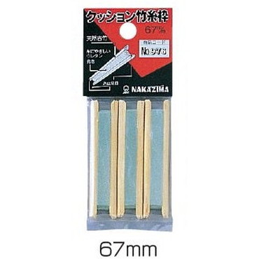 ナカジマ NPK　クッション竹糸枠　６７ｍｍ