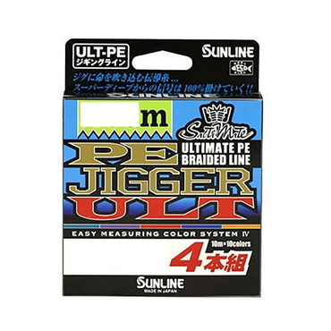 サンライン　ＰＥ　ジガー　ＵＬＴ　４本組　３００ｍ　２．５号
