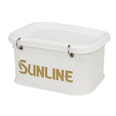 サンライン 餌箱 SB-453 エサバケツ L ホワイト