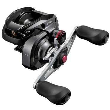 シマノ ベイトリール 24スコーピオン MD 201HG(左)
