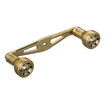 シマノ 夢屋 25ダブルハンドル アルミノブ 55mm ゴールド