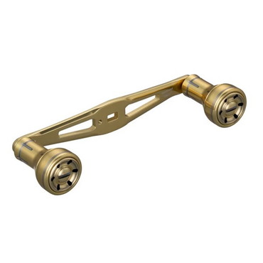 シマノ 夢屋 25ダブルハンドル アルミノブ 60mm ゴールド