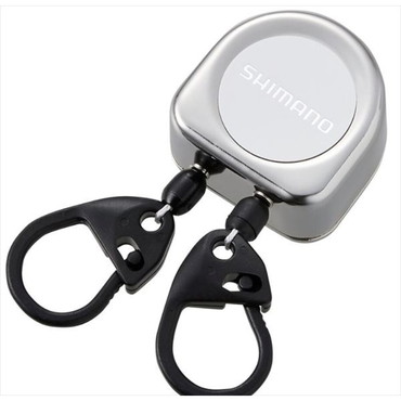 シマノ PI-411R ダブルピンオンリール メタル ホワイト