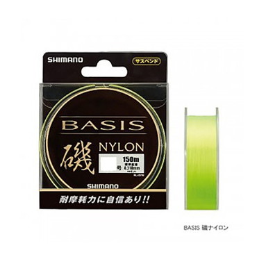 シマノ　ＮＬ－Ｉ５７Ｍ　ＢＡＳＩＳ　磯ナイロン　ＹＥ　１．７号－１５０ｍ
