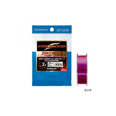 シマノ HYPER-REPELα NYLON ZEROフロート ピンク 1.7
