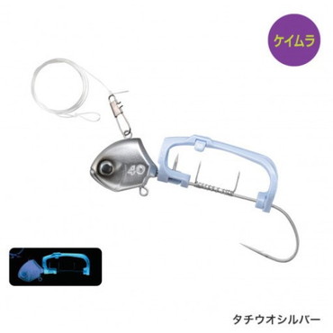 シマノ　PN-VQ1U サーベルマスター 船テンヤ β ゲキハヤ 40号/M タチウオシルバー