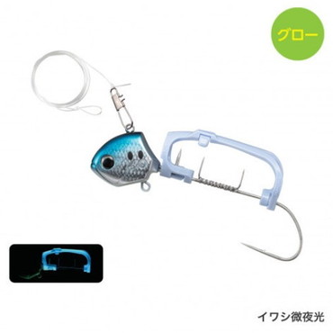 シマノ　PN-VQ1U サーベルマスター 船テンヤ β ゲキハヤ 40号/M イワシ微夜光