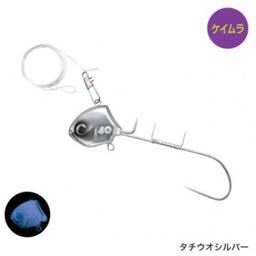 シマノ　PN-WQ1U サーベルマスター 船テンヤ β 40号 タチウオシルバー