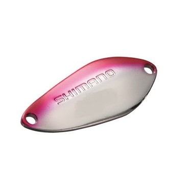 シマノ スプーン TR-222Q カーディフ サーチスイマー 2.2g 60T レッドシルバー