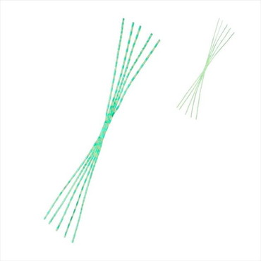 シマノ タイラバ 鯛ラバ ED-S01U 炎月 ラクチェンスカート 007 ウロコグリーン