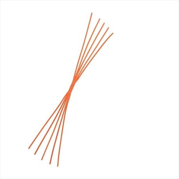 シマノ タイラバ 鯛ラバ ED-S01U 炎月 ラクチェンスカート 008 アピールオレンジ