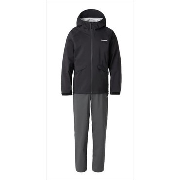 シマノ レインウェア RA-005V ベーシック フィッシングレインスーツ ブラック XS