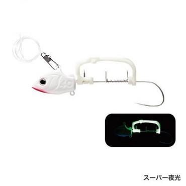 シマノ　ＰＮ‐ＵＱ１Ｓ　サーベルマスター　船テンヤ　ゲキハヤ　４０号　スーパー夜光　Ｌ