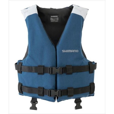 シマノ ライフジャケット VF-098V キッズフロートベスト ネイビー M