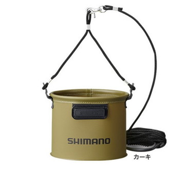 シマノ　ＢＫ－０５３Ｑ　水汲みバッカン　カーキ　１７ＣＭ
