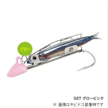 シマノ 太刀魚ゲッター 時短テンヤ ５号 ＯＯ－１０５Ｊ グローピンク ０２Ｔ