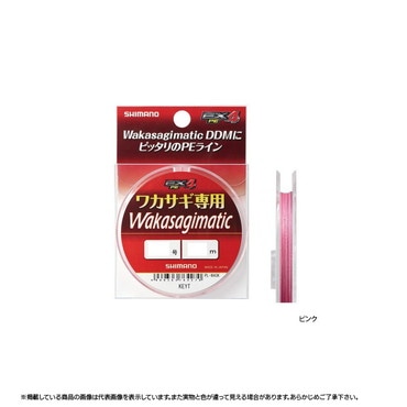 シマノ ワカサギマチック PL-W20K ピンク 0.4号 30m