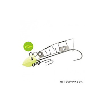 シマノ　ＯＯ－００３Ｌ　太刀魚ゲッターツイン噛む　３号グローナチュラル０１Ｔ