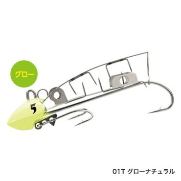 シマノ 太刀魚ゲッターツイン噛む ５号 ＯＯ－００５Ｌ グローナチュラル ０１Ｔ