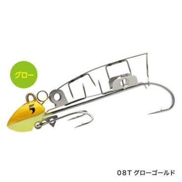 シマノ 太刀魚ゲッターツイン噛む ５号 ＯＯ－００５Ｌ グローゴールド ０８Ｔ