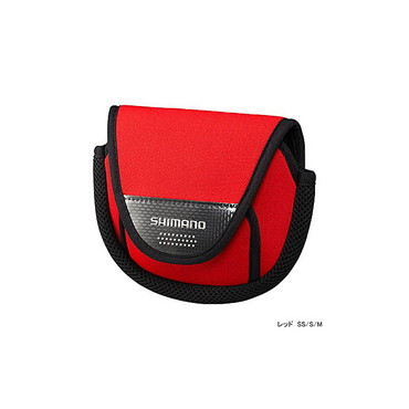 シマノ　リールガード（スピニング用）ＰＣ－０３１Ｌ　レッド　Ｍ